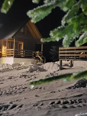 Plan piętra w obiekcie Klimatyczne drewniane Domki Jagodna Spalona 6D-2 jacuzzi sauna,trasy rowerowe