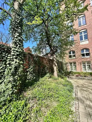 Ogród w obiekcie Penthouse in heart of Wroclaw