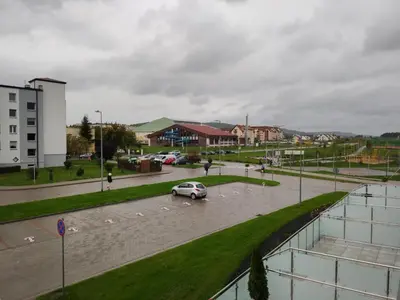 Budynek, w którym mieści się apartament