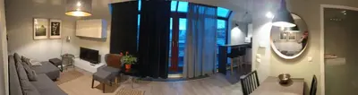 Część wypoczynkowa w obiekcie Apartament Dominikanski