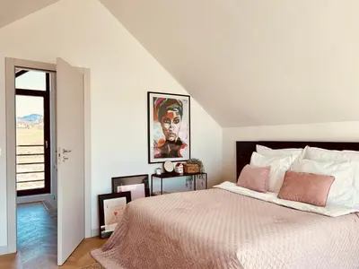Łóżko lub łóżka w pokoju w obiekcie Hill41 kotlina kłodzka domki z sauną