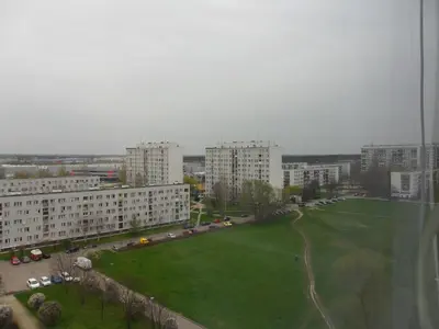 Budynek, w którym mieści się apartament