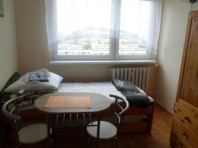 Część wypoczynkowa w obiekcie Apartament Widokowy