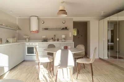 Kuchnia lub aneks kuchenny w obiekcie RentPlanet - Apartamenty Rynek