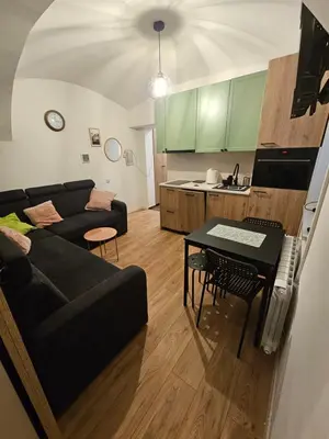 Kuchnia lub aneks kuchenny w obiekcie Apartament Pod Kasztanem