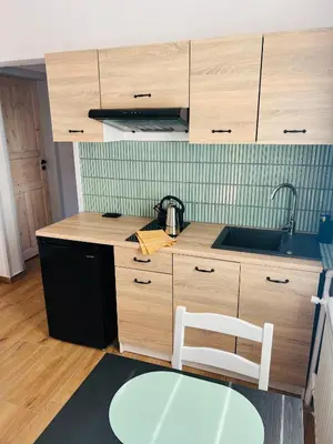 Kuchnia lub aneks kuchenny w obiekcie Apartament Rosalia