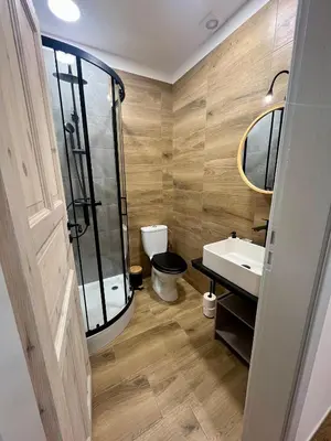 Łazienka w obiekcie Apartament Rosalia