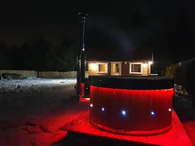 Budynek, w którym mieści się dom wakacyjny