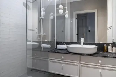 Łazienka w obiekcie RentPlanet - Apartament Szczytnicka