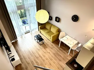 Część wypoczynkowa w obiekcie Zarembowicza Apt 37 - Self Check-In 20h - Parking &Lift