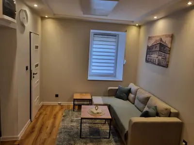 Część wypoczynkowa w obiekcie Apartament Pod jeleniem