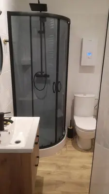 Łazienka w obiekcie Apartament Pod jeleniem