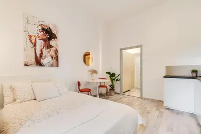 Łóżko lub łóżka w pokoju w obiekcie COMFISTAY Rynek 32A - Apartament na Starym Mieście