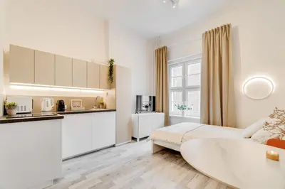 Kuchnia lub aneks kuchenny w obiekcie COMFISTAY Rynek 32A - Apartament na Starym Mieście