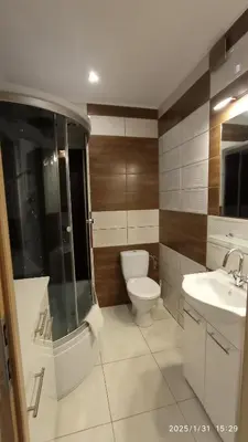 Łazienka w obiekcie Apartament Aktywny Czas