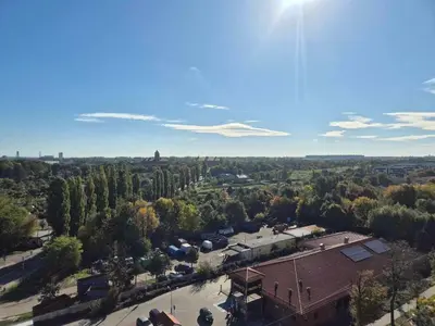 Widok z lotu ptaka na obiekt HappyStay View