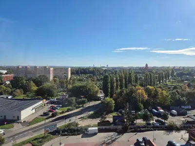 Widok z lotu ptaka na obiekt HappyStay View