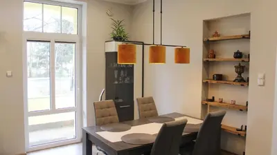 Część wypoczynkowa w obiekcie AP Apartment's Zielony