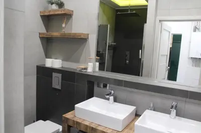 Łazienka w obiekcie AP Apartment's Zielony