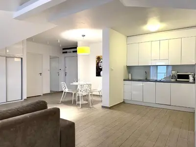 Kuchnia lub aneks kuchenny w obiekcie Stubai Apartment - Self check-in 20h - parking & lift