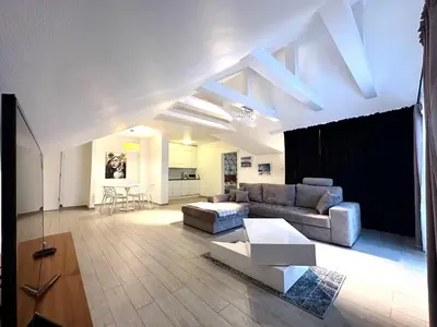Część wypoczynkowa w obiekcie Stubai Apartment - Self check-in 20h - parking & lift