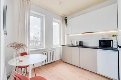 Kuchnia lub aneks kuchenny w obiekcie COMFISTAY Plac Piłsudskiego 8 - Rynek i Amfiteatr
