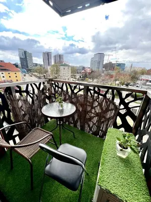 Balkon lub taras w obiekcie Intelliparts J
