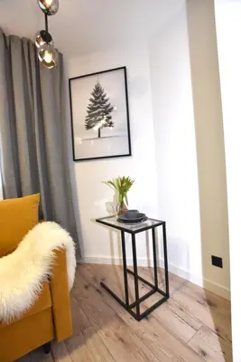 Część wypoczynkowa w obiekcie Apartamenty K1 wi-fi netflix