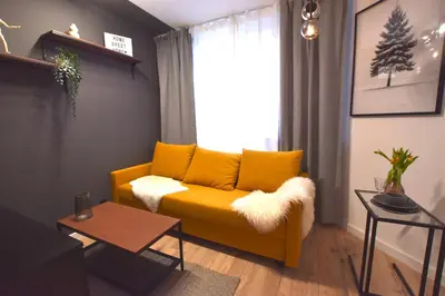 Część wypoczynkowa w obiekcie Apartamenty K1 wi-fi netflix