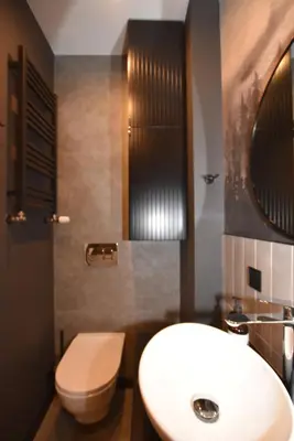 Łazienka w obiekcie Apartamenty K1 wi-fi netflix