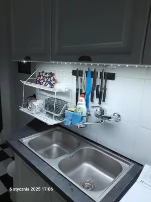 Kuchnia lub aneks kuchenny w obiekcie Apartament HARMONIA ALCHEMIKA 2 łazienki SKI BUS