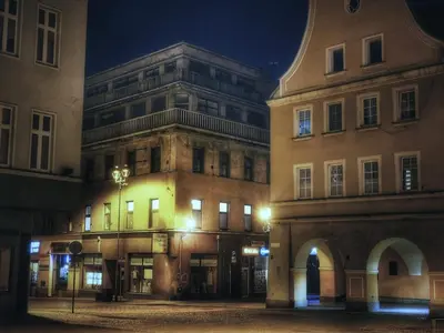 Budynek, w którym mieści się apartament