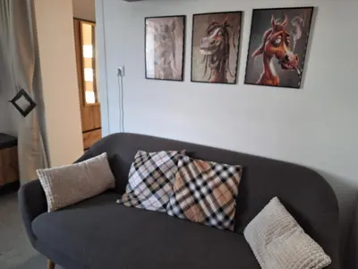 Część wypoczynkowa w obiekcie Apartament Zaciszny Kącik