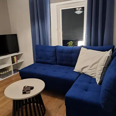 Część wypoczynkowa w obiekcie Apartament Gołębiewscy