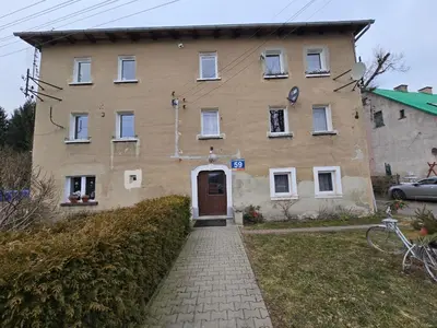 Budynek, w którym mieści się apartament
