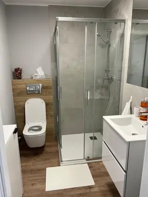 Łazienka w obiekcie Apartment Wrocław - Zwycięska FREE GARAGE