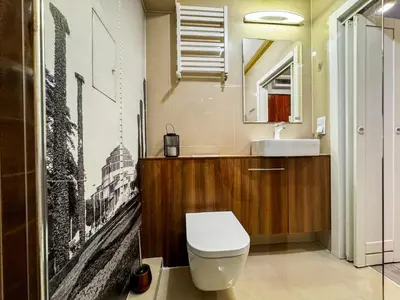 Łazienka w obiekcie Super studio Centrum