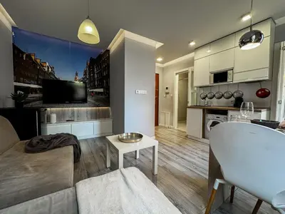 Kuchnia lub aneks kuchenny w obiekcie Super studio Centrum