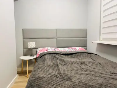 Łóżko lub łóżka w pokoju w obiekcie Apartament Stronie Ski & Summer