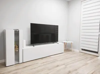 Telewizja i/lub zestaw kina domowego w obiekcie Apartament Stronie Ski & Summer
