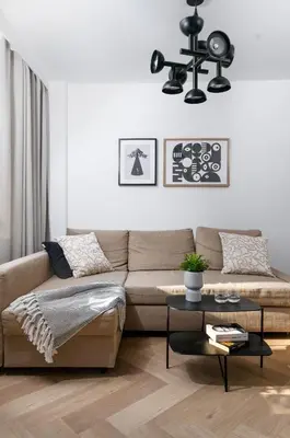 Część wypoczynkowa w obiekcie City Center Apartment 81 - ProperUNIT