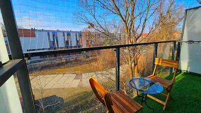 Balkon lub taras w obiekcie Vision Luxury Marina