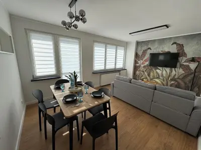 Część wypoczynkowa w obiekcie Apartament Malczewskiego 3