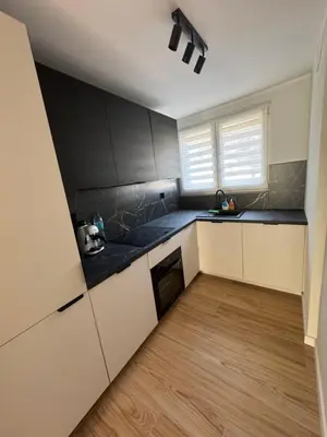 Kuchnia lub aneks kuchenny w obiekcie Apartament Malczewskiego 3