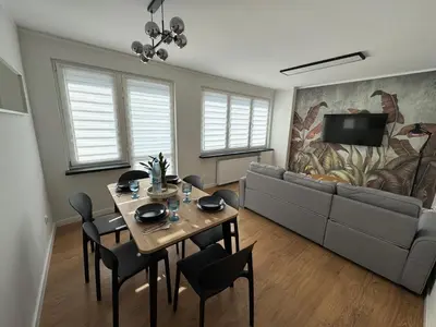 Część wypoczynkowa w obiekcie Apartament Malczewskiego 3