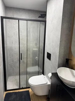 Łazienka w obiekcie Apartament Malczewskiego 3