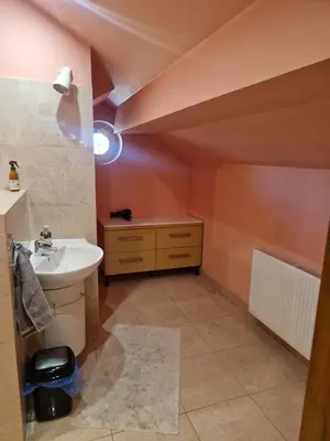 Łazienka w obiekcie Noclegi Opole-Chmielowice Apartament C