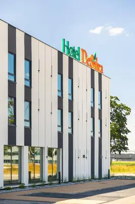 Budynek, w którym mieści się hotel