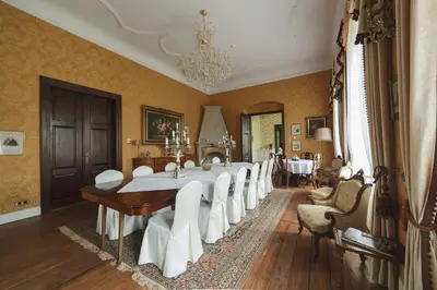 Plan piętra w obiekcie Pałac Gruszów
