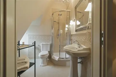 Łazienka w obiekcie Pałac Gruszów